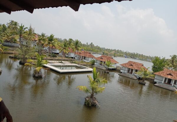 A charming resort in Cherai, Kerala, is now available for sale.